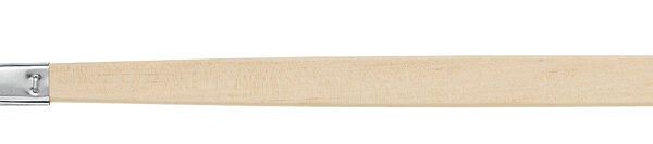 WESTEX platte kwast zwart natuurhaar, 15 mm, gebogen