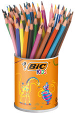 BIC KIDS Kleurpotloden Evolution, ronde bus 60 stuks