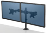 Fellowes Reflex dubbele monitorarm, zwart