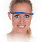 HYGOSTAR Beschermbril blauw, transparante glazen