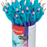 Maped Potlood met schrijfhulp KIDY Learn, koker van 22 stuks