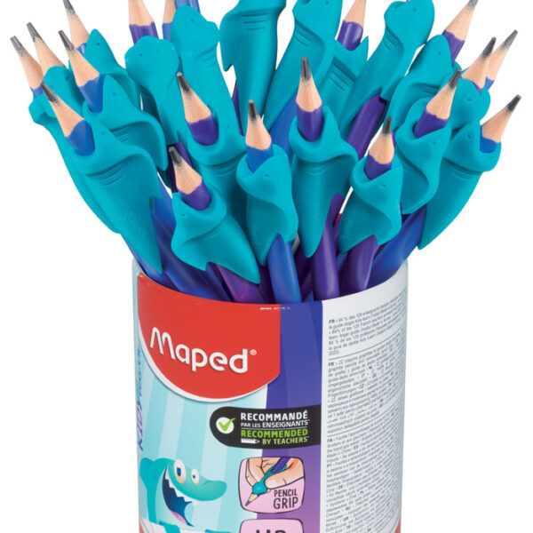 Maped Potlood met schrijfhulp KIDY Learn, koker van 22 stuks