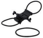 FISCHER universele fietspomp houder, zwart