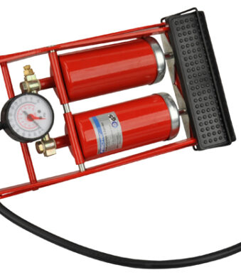 Dubbele cilindervoetpomp