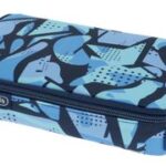 Herlitz Camouflage-etui 2Go 'Blauw camo'