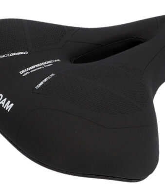 Comfortabel fietszadel met memoryfoam voor trektochten