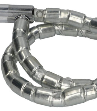 Beveiligde kettingslot voor fiets, lengte: 1 meter