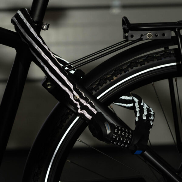 FISCHER kettingslot voor fiets met cijfercode, lengte: 800 mm