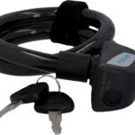 Fischer trekkerslot voor fiets, lengte 600 mm, zwart