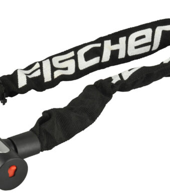 Fietsslot met ketting, lengte 900 mm, zwart.