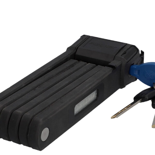 FISCHER opvouwbaar fietsslot PROTEC PLUS+ FK85, lengte: 850 mm
