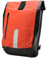 Fietsbagagedragertas, rood/zwart