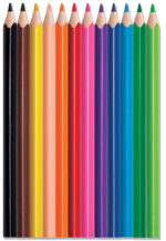 Maped driehoekige kleurpotloden JUMBO COLOR'PEPS STRONG, 12 stuks in etui