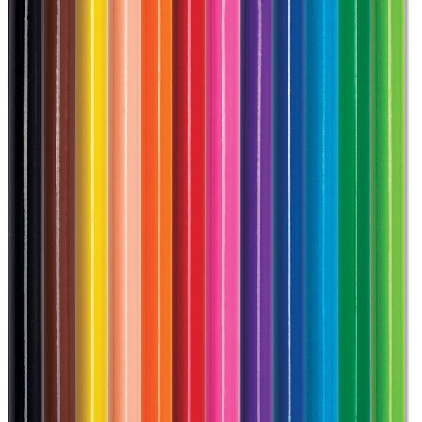 Maped driehoekige kleurpotloden JUMBO COLOR'PEPS STRONG, 12 stuks in etui