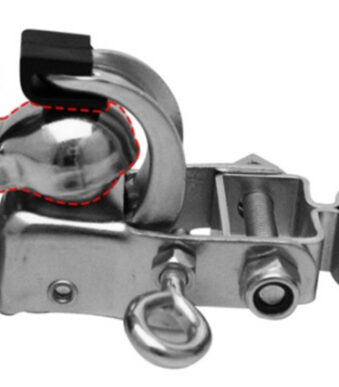 FISCHER fietsaanhanger voor goederen met koppeling