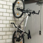 Fietsbeugels voor wandmontage, draagvermogen: 20 kg, zwart