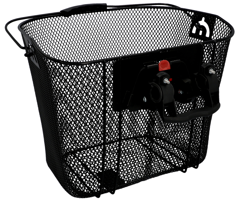 FISCHER fietsmand voor stuur met snelbevestiging, zwart FISCHER fietsmand voor stuur met snelbevestiging, zwart