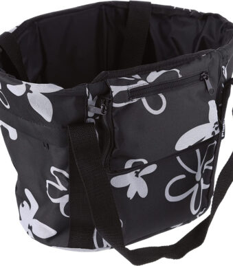 Fietsmandfietsmand, zwart/wit