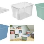 Deksel 'Emilia' voor draai-/stapelbak 15 liter