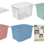 Opbergdoos 'Emil', 30 liter, naturel