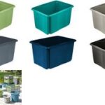 keeeper Opbergbox 'emil eco', 45 liter, steengrijs