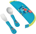 Maped PICNIK Bestekset WASBEER, 3-delig, blauw