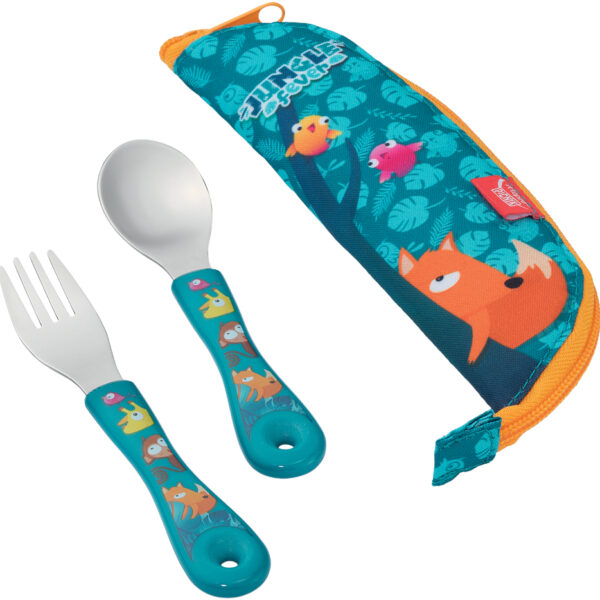 Maped PICNIK bestekset Jungle Fever, 3-delig, turquoise