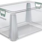 Opbergdoos 'luis', 64 liter, transparant