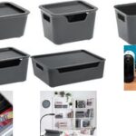 CEP Opbergbox Bella, 4,22 liter, antraciet