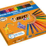 BIC KIDS Kleurpotloden Evolution, 144 stuks