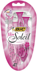 BIC Wegwerpmesjesscheerapparaat Miss Soleil voor dames, verpakking van 4