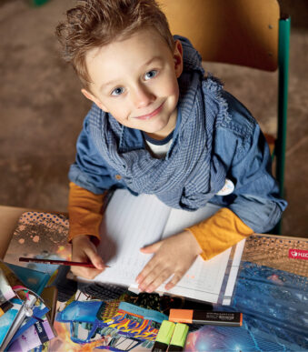 ROTH schrijfonderlegger 'Monstertruck', kunstleder