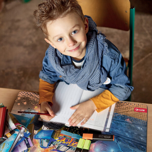 ROTH schrijfonderlegger 'Monstertruck', kunstleder