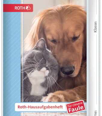 ROTH Huiswerkschrift Dieren voor slimme luieriken 'Hond & Kat