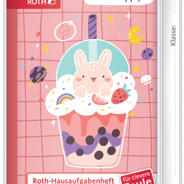 ROTH Huiswerkagenda Teens voor slimme luilakken 'Bubble Tea