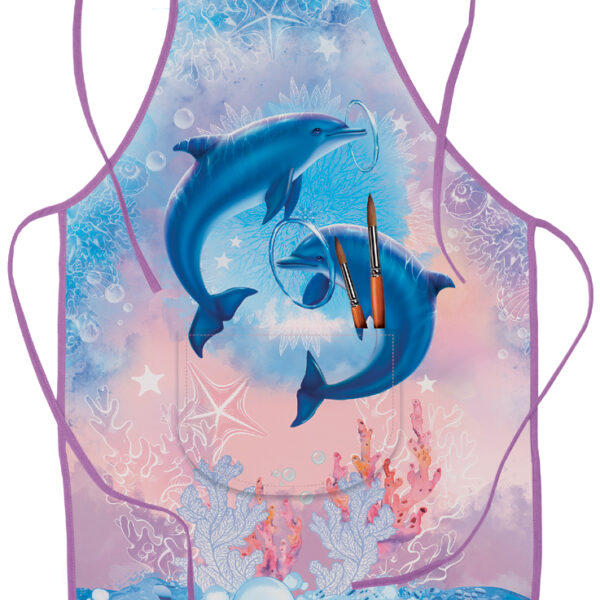 ROTH Kinderschilderschort 'Dolfijnen' met buikzak