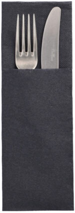 PAPSTAR Servettenzakje 'DAILY Collection', zwart