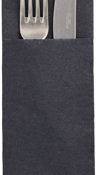 PAPSTAR Servettenzakje 'DAILY Collection', zwart