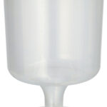 PAPSTAR Herbruikbaar wijnglas voor rode wijn PP, 0,2 l, doorschijnend, 10 stuks