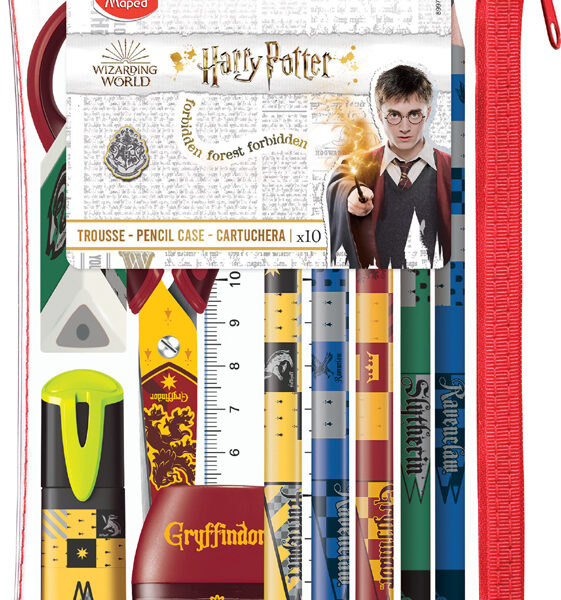 Maped Potlodenbox Harry Potter Tieners, Gevuld, 10-delig