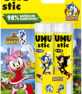 UHU Lijmstift stic SONIC, 2 x 21 g, Blister