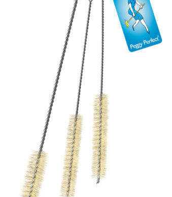 Peggy Perfect Buisborstel van gedraaid draad, set van 3