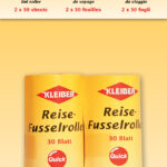 KLEIBER vervangingsrollen voor pluizenroller Mini