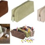 Corduroy brillenhoes, pistachegroene kleur