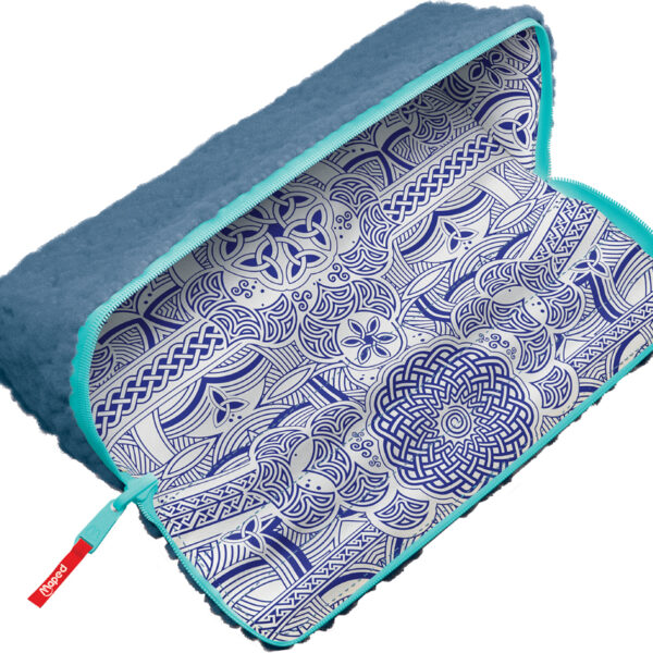 Maped XXL Penvouwetui 'Blauw Effect'