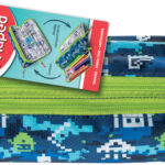 Maped Groot Dubbel Pennenetui XXL 'Blauwe Pixel'