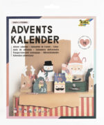 folia Adventskalender SANTA & FRIENDS, 72-delig