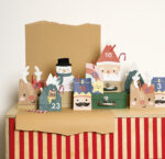 folia Adventskalender SANTA & FRIENDS, 72-delig