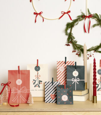 folia Adventskalender BOWTIFUL CHRISTMAS, 72-delig