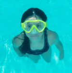 SCHILDKRÖT Junior duikmasker 'MAUI', geel